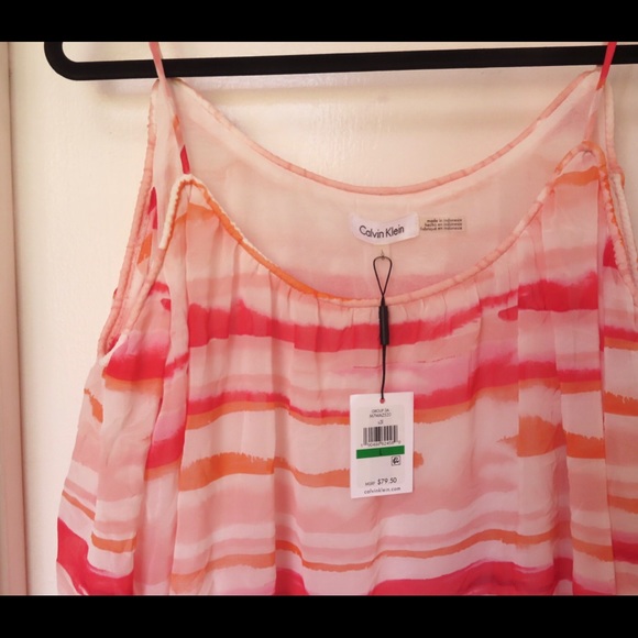 CALVIN KLEIN Stripe Blouse - Picture 4 of 7